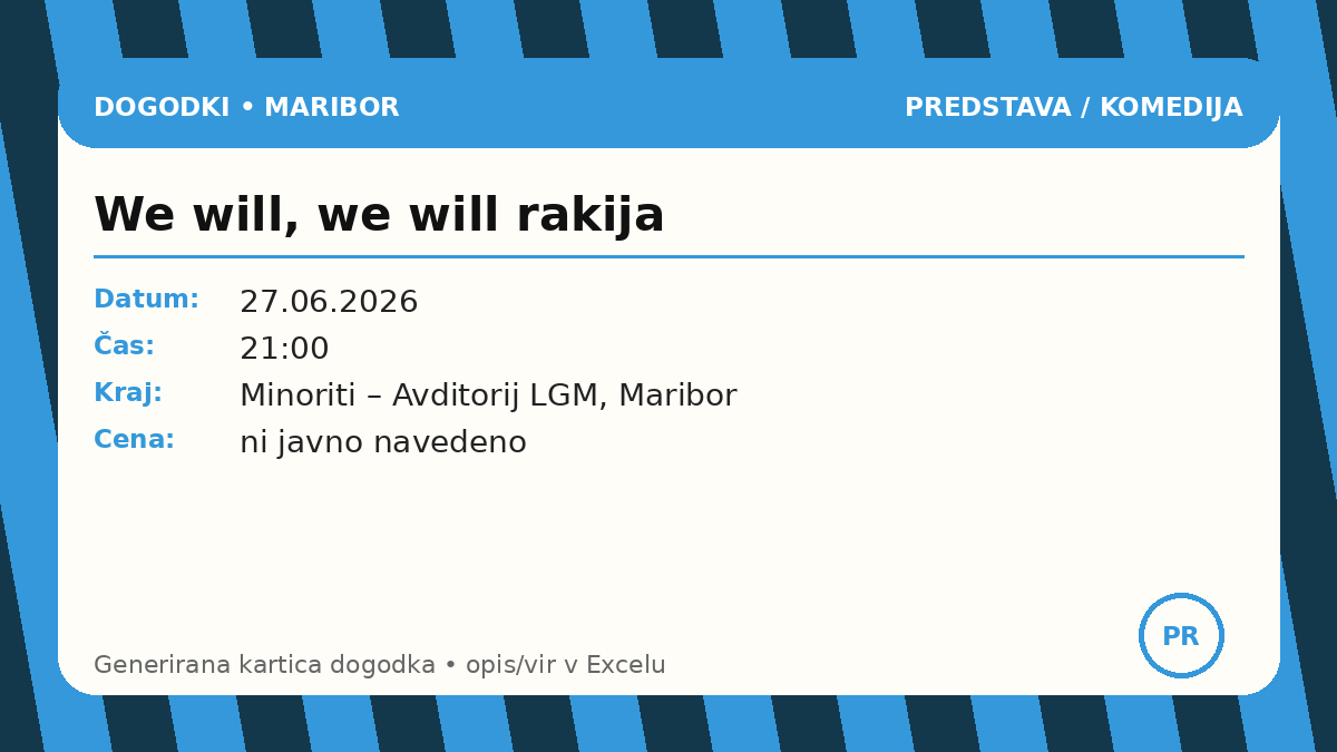 Мы будем, мы будем ракия