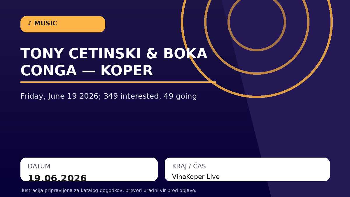 ТОНИ ЦЕТИНСКИ & БОКА КОНГА — КОПЕР