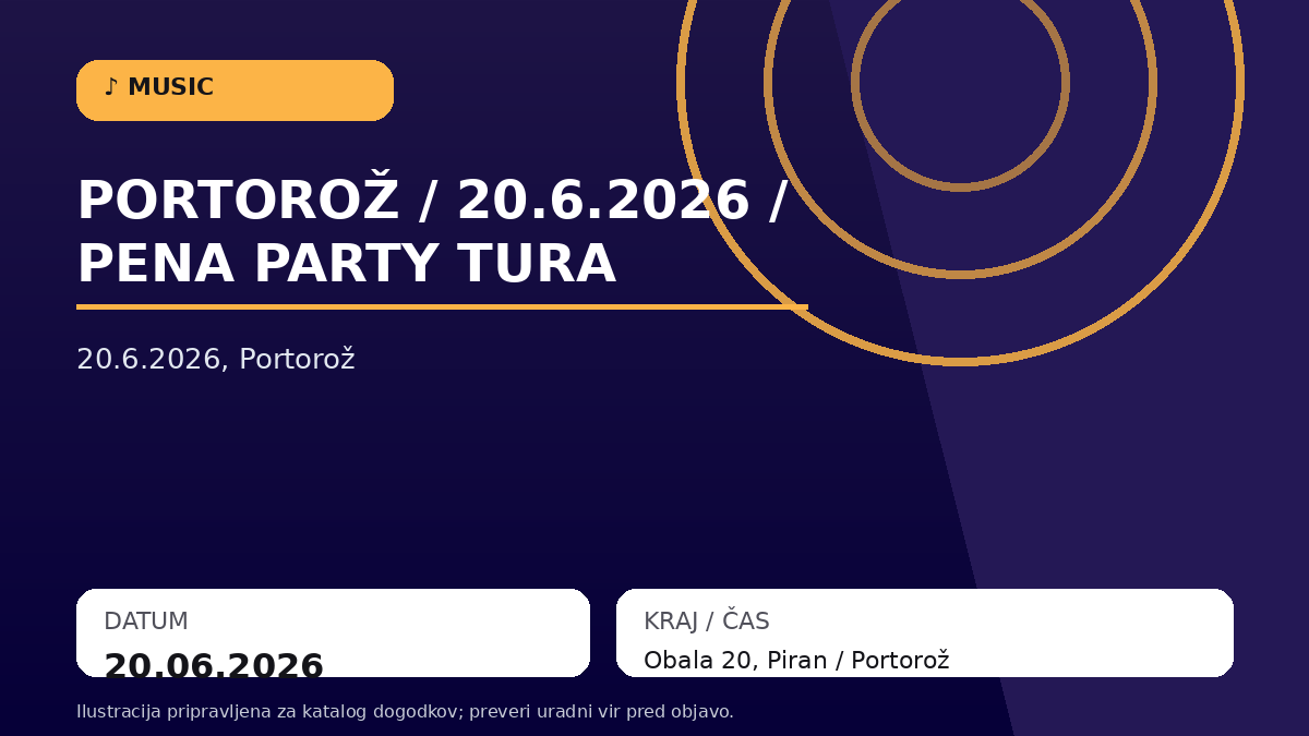 ПОРТОРОЖ / 20.06.2026 / ПЕННАЯ ВЕЧЕРИНКА ТУР